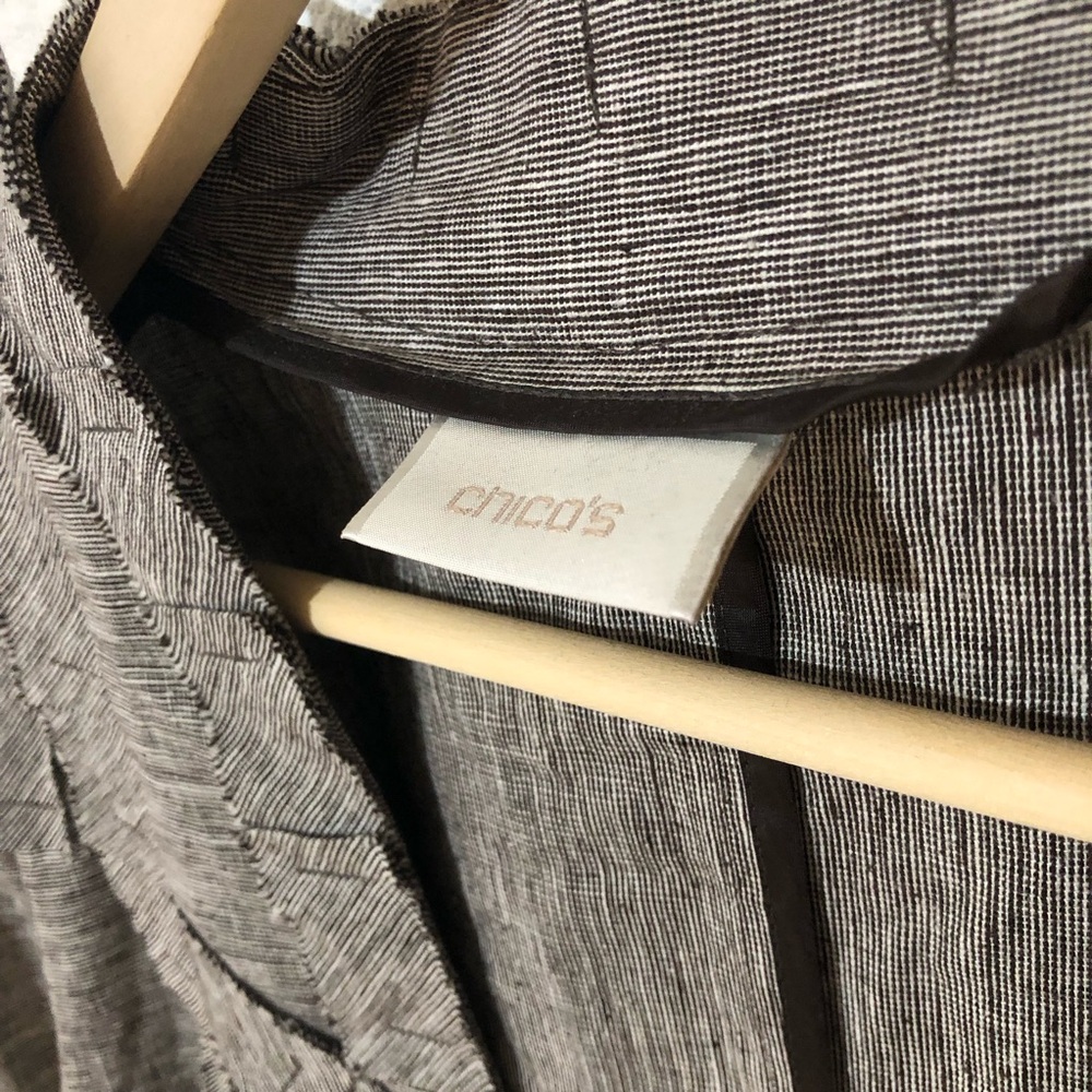 Chico’s Open Front Jacket - Picture 3 of 4